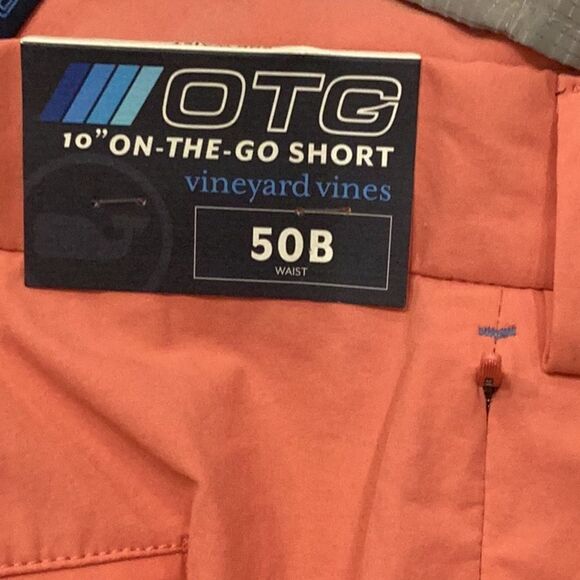 NWT vineyard vines Men's 10 Inch On-The-go Shorts 50B Big & Tall - Picture 9 of 15